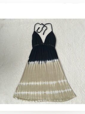 Uluwatu Collection Crochet & Tie-Dye Swim Cover-Up Size S NWT